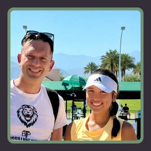 Greg coaching Sylvana